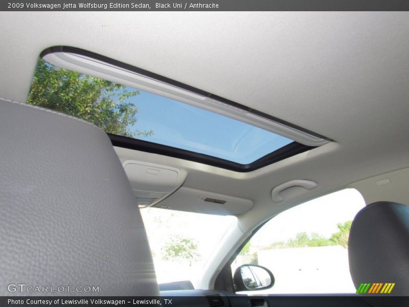 Black Uni / Anthracite 2009 Volkswagen Jetta Wolfsburg Edition Sedan