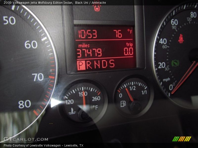 Black Uni / Anthracite 2009 Volkswagen Jetta Wolfsburg Edition Sedan