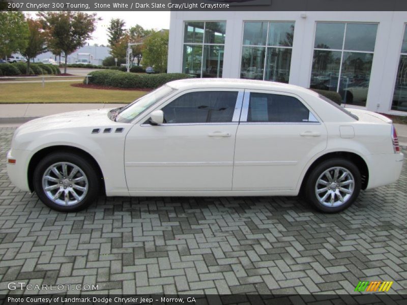 Stone White / Dark Slate Gray/Light Graystone 2007 Chrysler 300 Touring