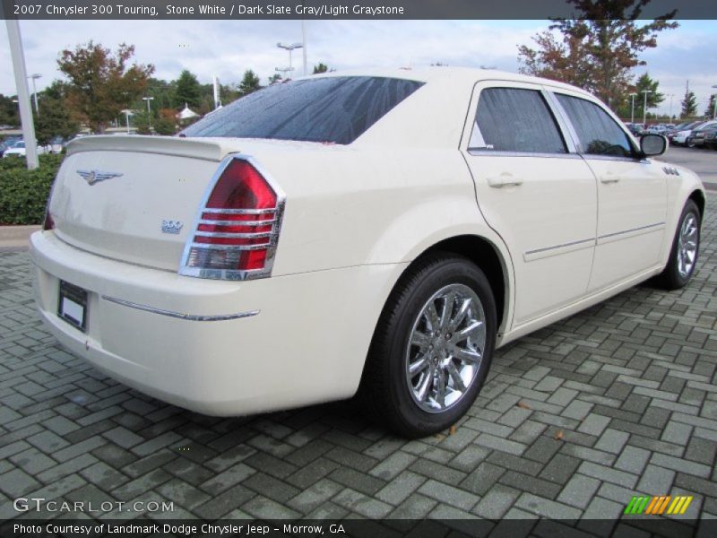 Stone White / Dark Slate Gray/Light Graystone 2007 Chrysler 300 Touring