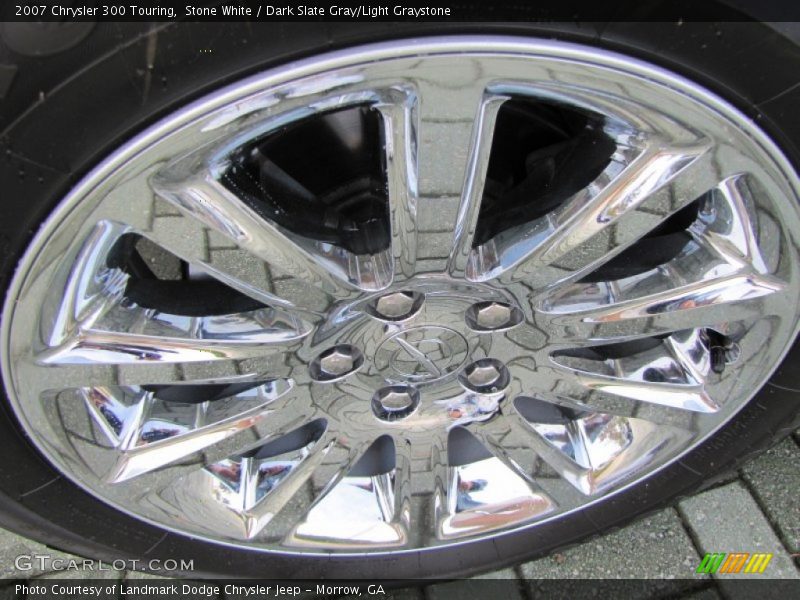 Stone White / Dark Slate Gray/Light Graystone 2007 Chrysler 300 Touring