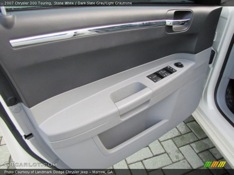 Stone White / Dark Slate Gray/Light Graystone 2007 Chrysler 300 Touring