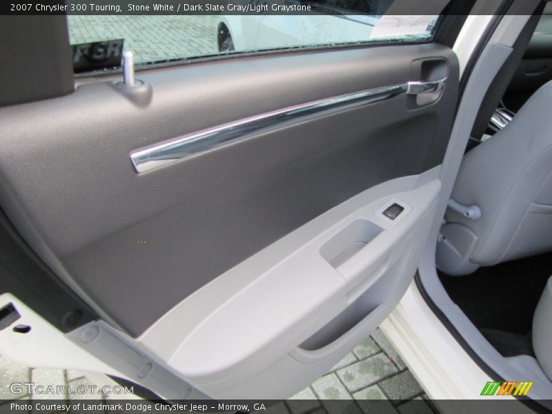 Stone White / Dark Slate Gray/Light Graystone 2007 Chrysler 300 Touring