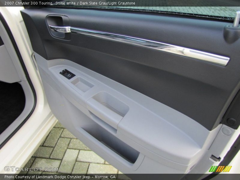 Stone White / Dark Slate Gray/Light Graystone 2007 Chrysler 300 Touring