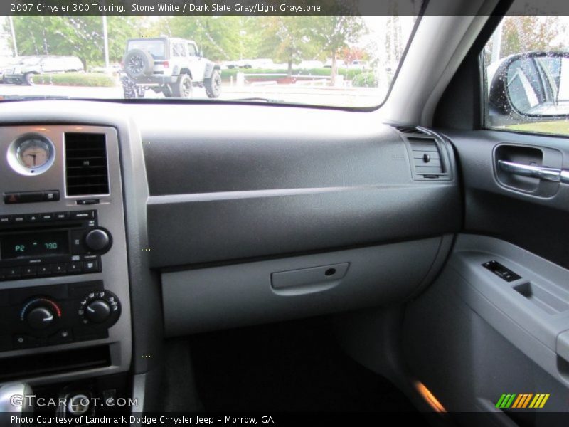 Stone White / Dark Slate Gray/Light Graystone 2007 Chrysler 300 Touring