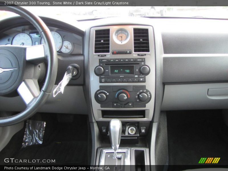 Stone White / Dark Slate Gray/Light Graystone 2007 Chrysler 300 Touring