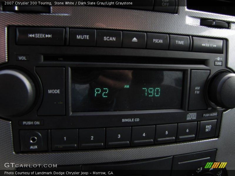 Stone White / Dark Slate Gray/Light Graystone 2007 Chrysler 300 Touring