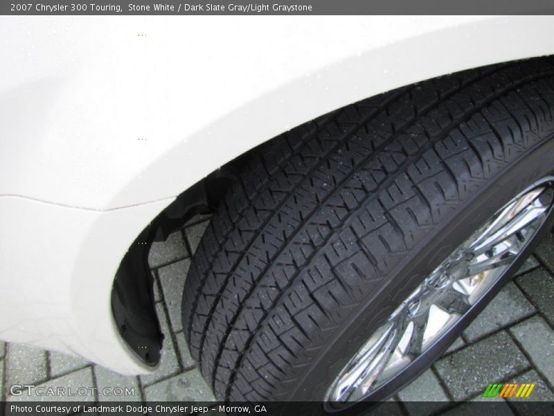 Stone White / Dark Slate Gray/Light Graystone 2007 Chrysler 300 Touring