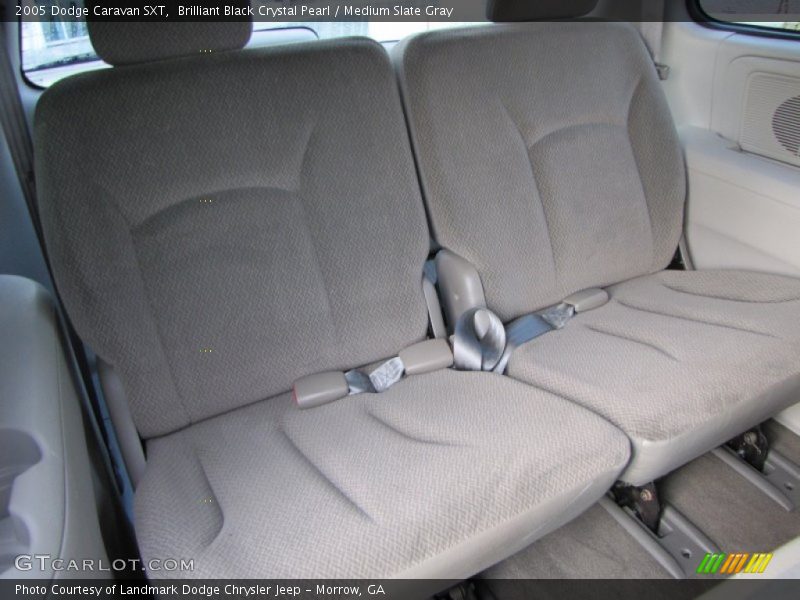 Brilliant Black Crystal Pearl / Medium Slate Gray 2005 Dodge Caravan SXT