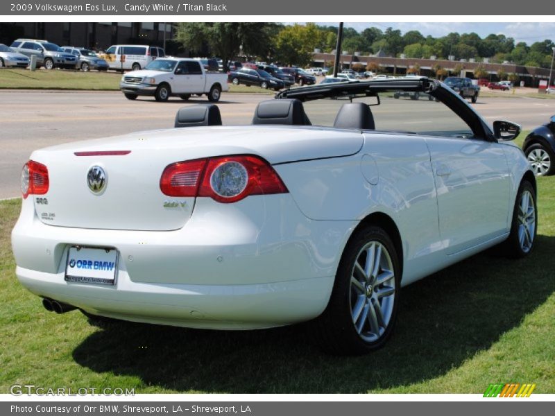 Candy White / Titan Black 2009 Volkswagen Eos Lux