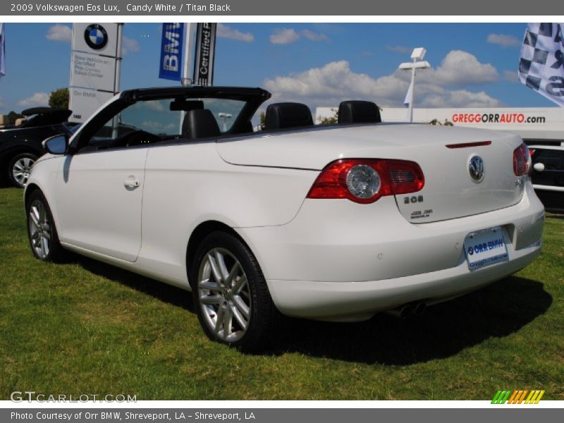 Candy White / Titan Black 2009 Volkswagen Eos Lux