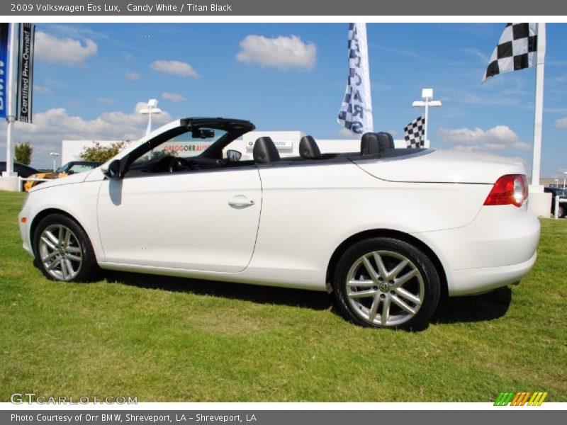 Candy White / Titan Black 2009 Volkswagen Eos Lux