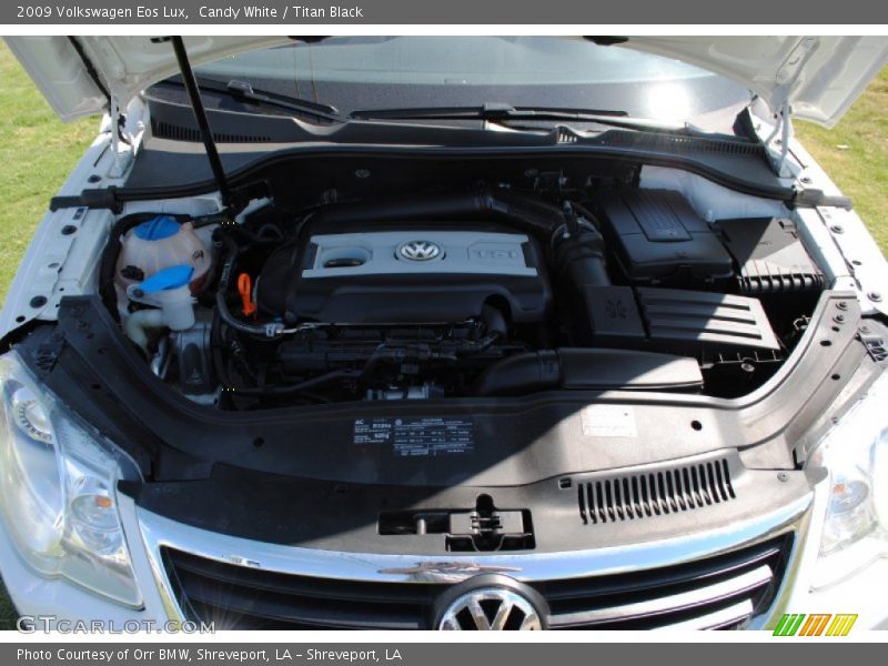Candy White / Titan Black 2009 Volkswagen Eos Lux