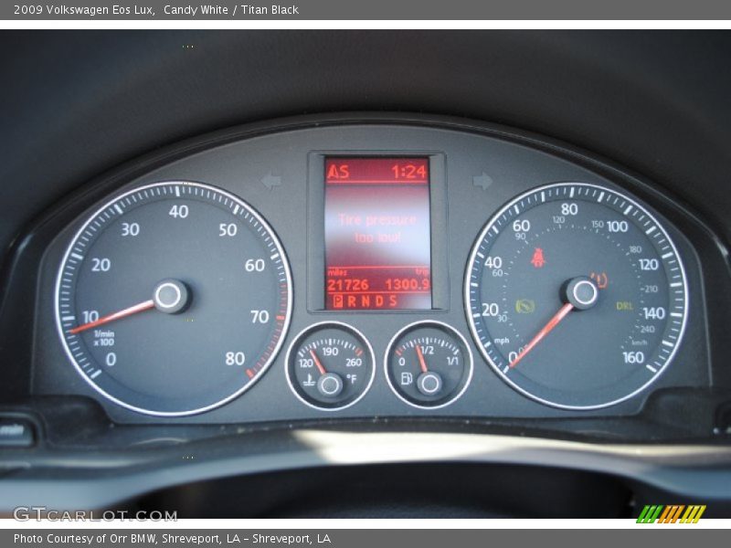  2009 Eos Lux Lux Gauges