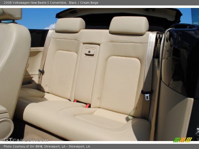  2008 New Beetle S Convertible Cream Beige Interior