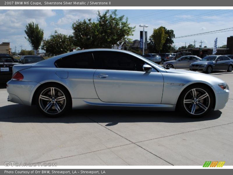 Silverstone Silver Metallic / Silverstone II 2007 BMW M6 Coupe