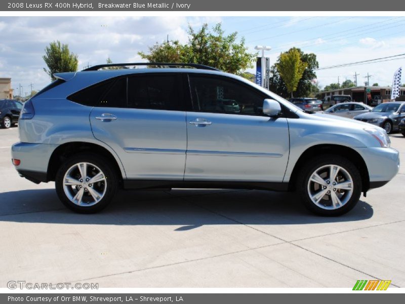 Breakwater Blue Metallic / Ivory 2008 Lexus RX 400h Hybrid