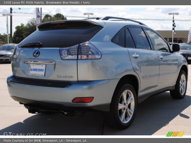 Breakwater Blue Metallic / Ivory 2008 Lexus RX 400h Hybrid