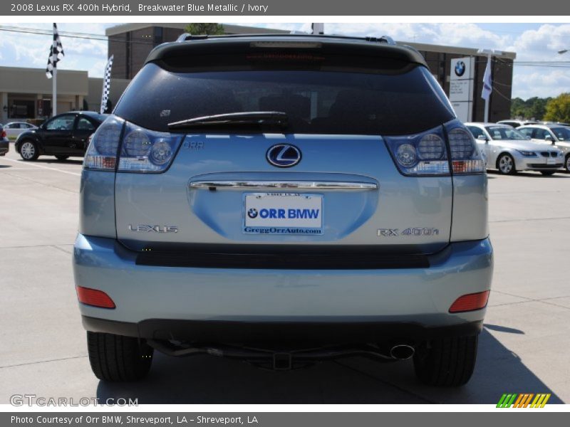 Breakwater Blue Metallic / Ivory 2008 Lexus RX 400h Hybrid