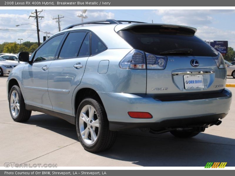 Breakwater Blue Metallic / Ivory 2008 Lexus RX 400h Hybrid