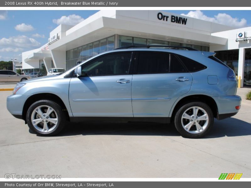 Breakwater Blue Metallic / Ivory 2008 Lexus RX 400h Hybrid