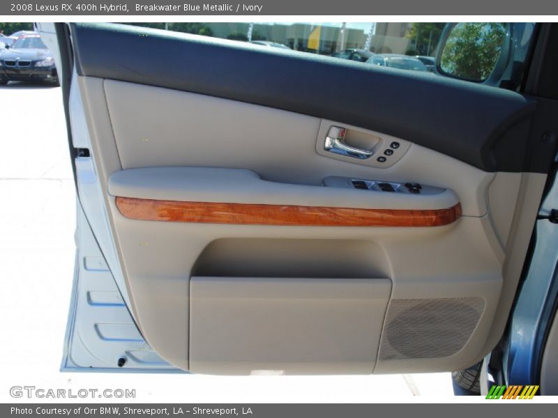 Breakwater Blue Metallic / Ivory 2008 Lexus RX 400h Hybrid
