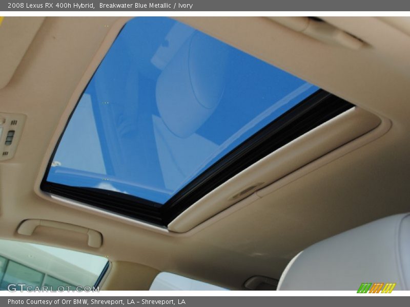 Breakwater Blue Metallic / Ivory 2008 Lexus RX 400h Hybrid