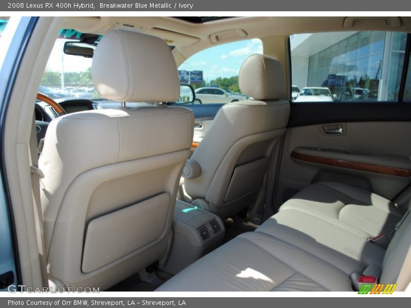Breakwater Blue Metallic / Ivory 2008 Lexus RX 400h Hybrid