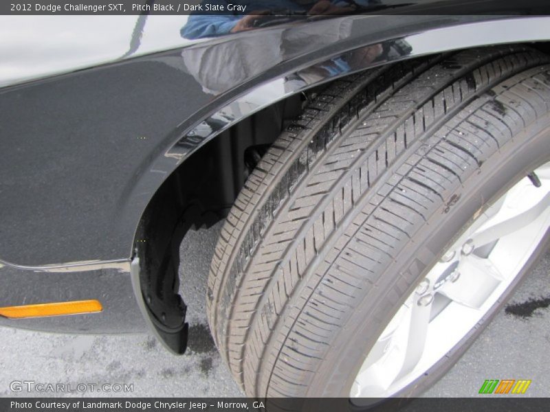 Pitch Black / Dark Slate Gray 2012 Dodge Challenger SXT