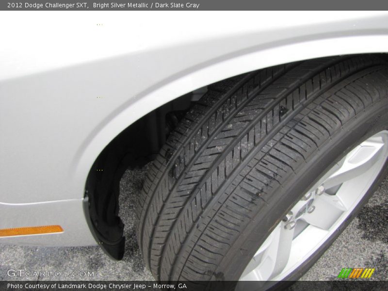 Bright Silver Metallic / Dark Slate Gray 2012 Dodge Challenger SXT