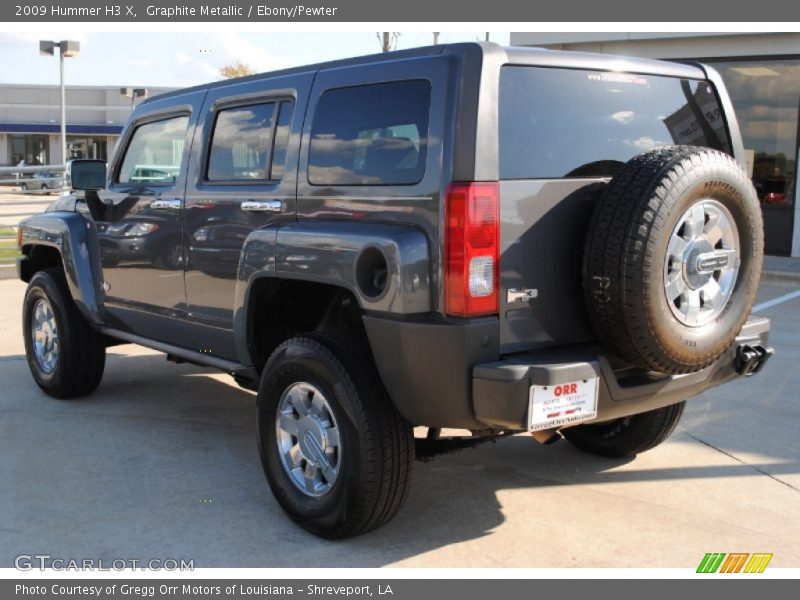  2009 H3 X Graphite Metallic