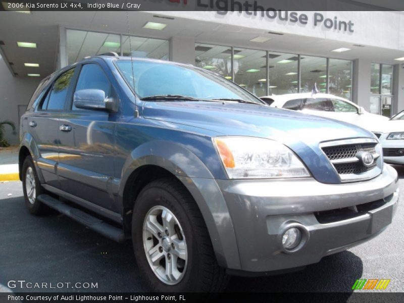 Indigo Blue / Gray 2006 Kia Sorento LX 4x4