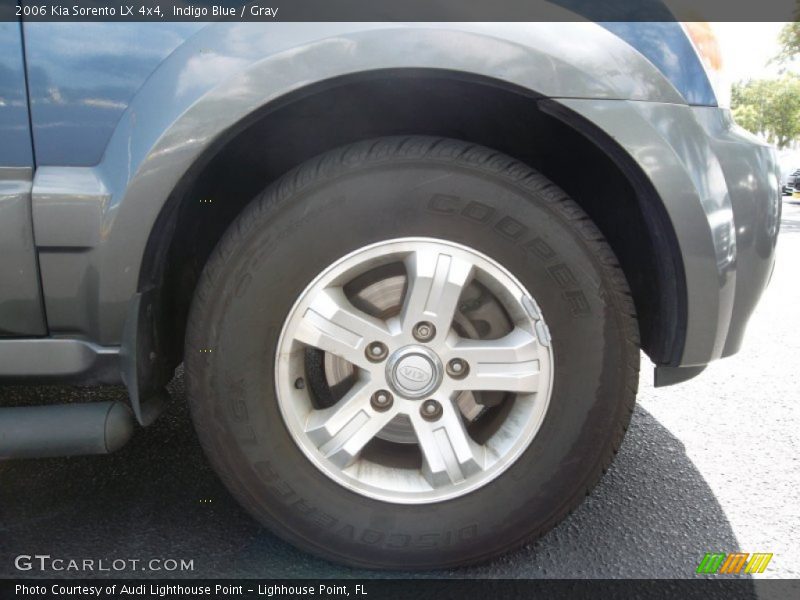 Indigo Blue / Gray 2006 Kia Sorento LX 4x4