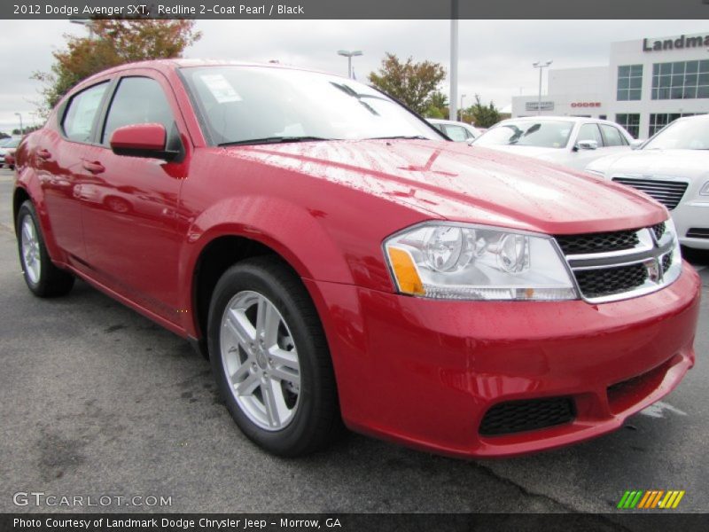 Redline 2-Coat Pearl / Black 2012 Dodge Avenger SXT