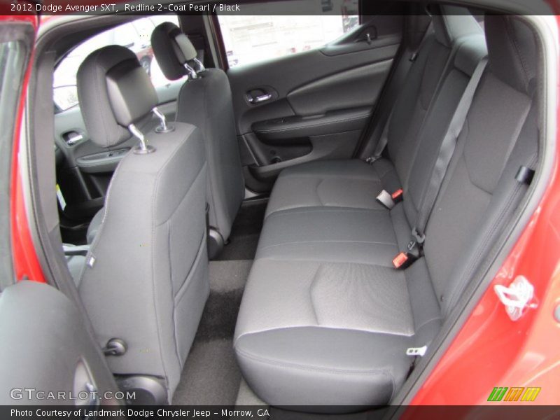  2012 Avenger SXT Black Interior