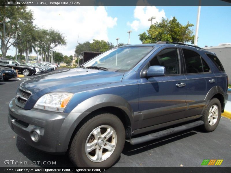 Indigo Blue / Gray 2006 Kia Sorento LX 4x4