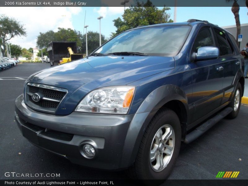 Indigo Blue / Gray 2006 Kia Sorento LX 4x4