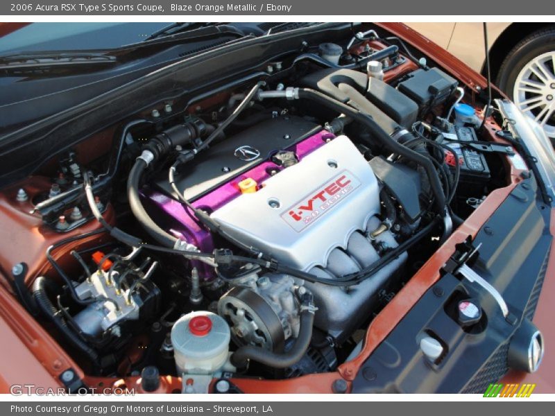  2006 RSX Type S Sports Coupe Engine - 2.0 Liter DOHC 16-Valve i-VTEC 4 Cylinder