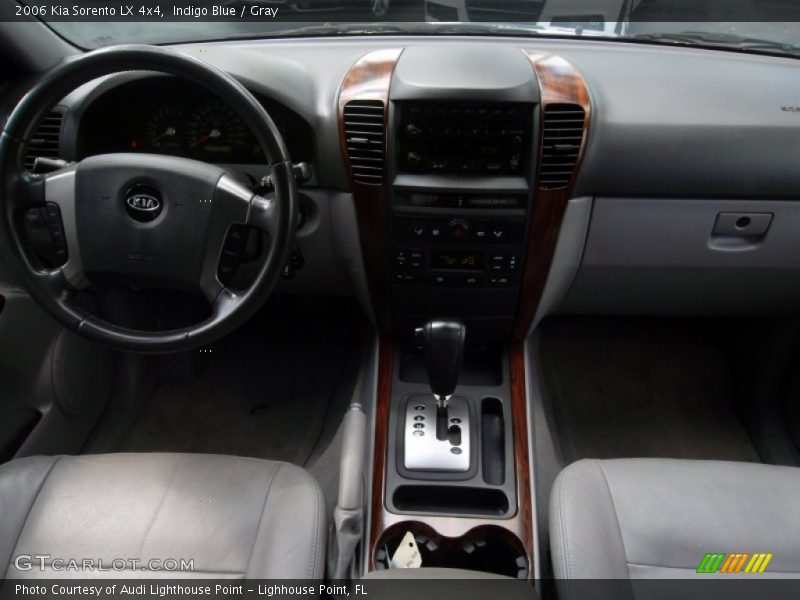 Indigo Blue / Gray 2006 Kia Sorento LX 4x4