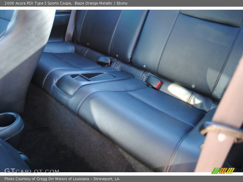  2006 RSX Type S Sports Coupe Ebony Interior