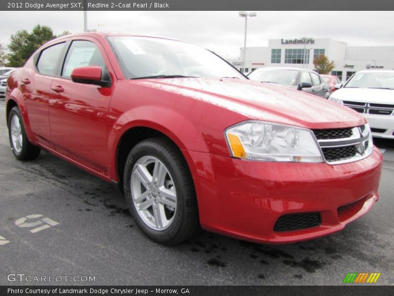 Redline 2-Coat Pearl / Black 2012 Dodge Avenger SXT
