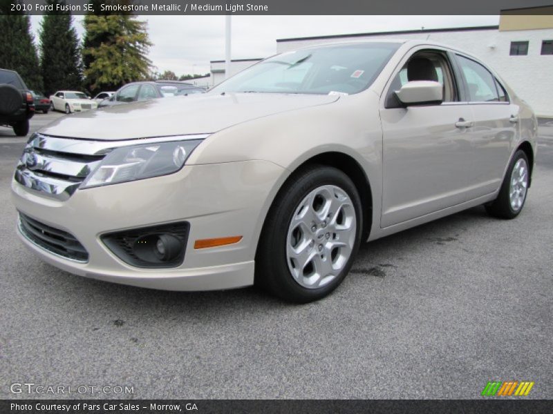 Smokestone Metallic / Medium Light Stone 2010 Ford Fusion SE