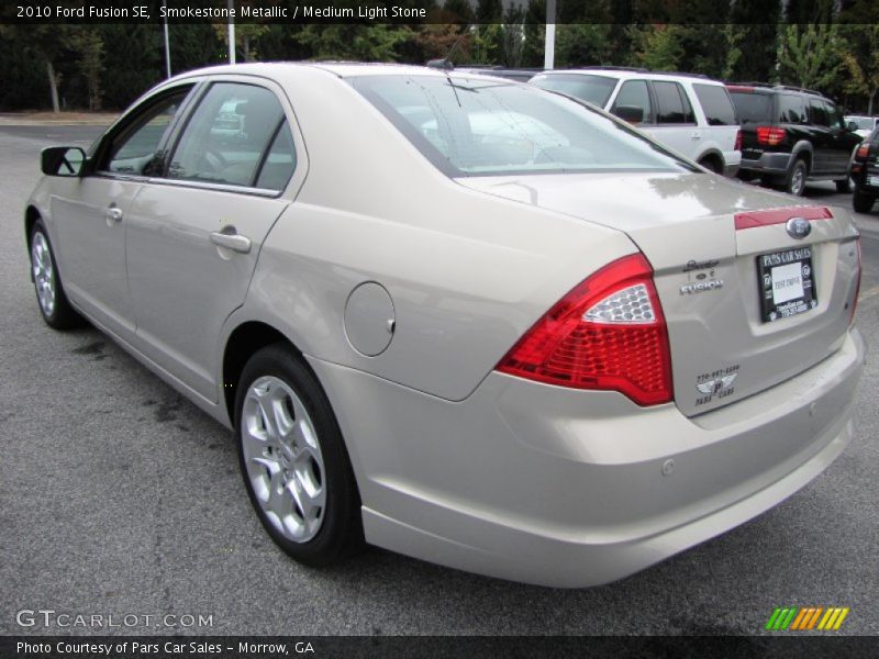 Smokestone Metallic / Medium Light Stone 2010 Ford Fusion SE