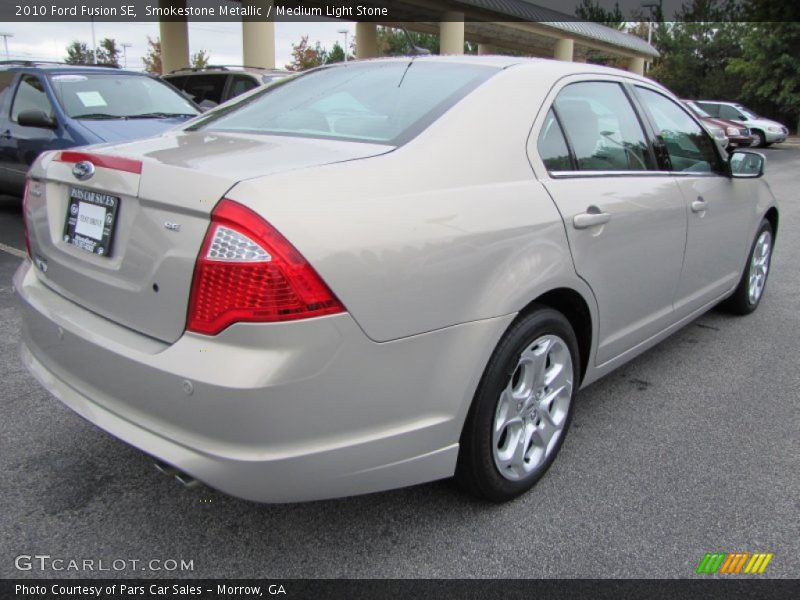 Smokestone Metallic / Medium Light Stone 2010 Ford Fusion SE