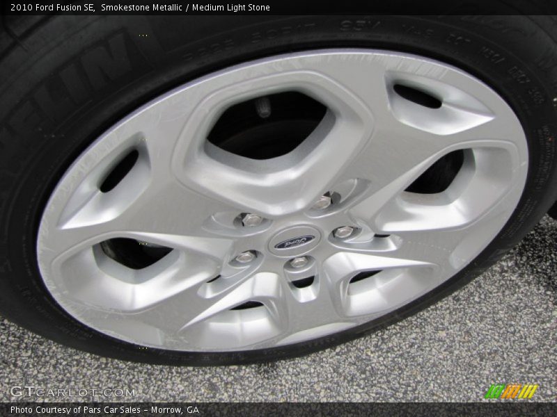 Smokestone Metallic / Medium Light Stone 2010 Ford Fusion SE