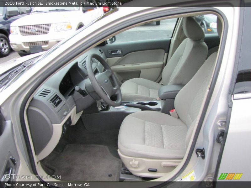 Smokestone Metallic / Medium Light Stone 2010 Ford Fusion SE