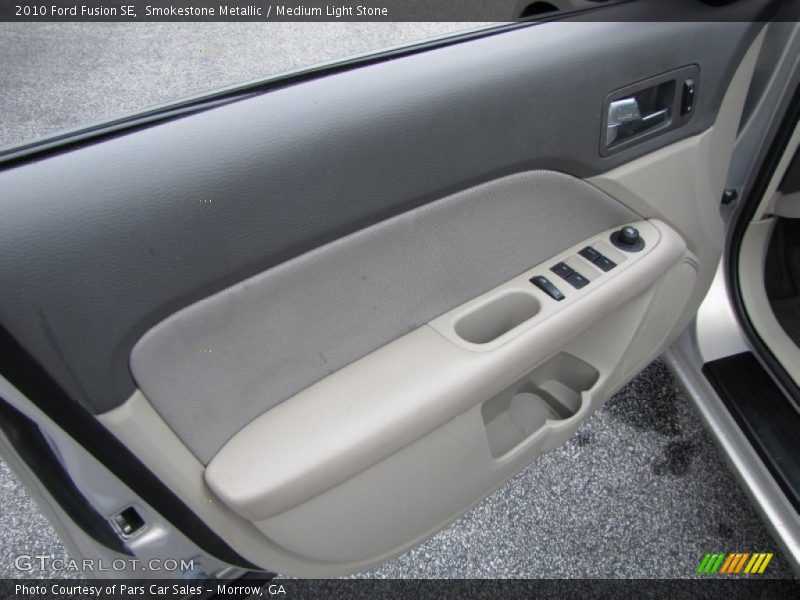 Smokestone Metallic / Medium Light Stone 2010 Ford Fusion SE