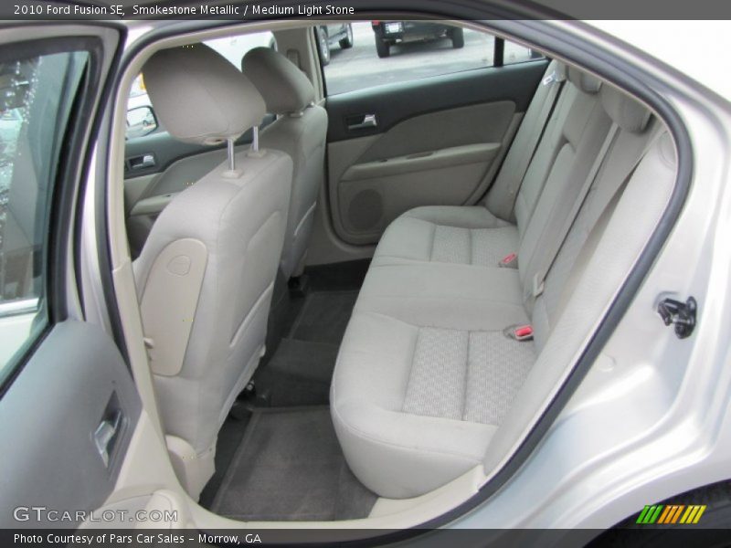 Smokestone Metallic / Medium Light Stone 2010 Ford Fusion SE