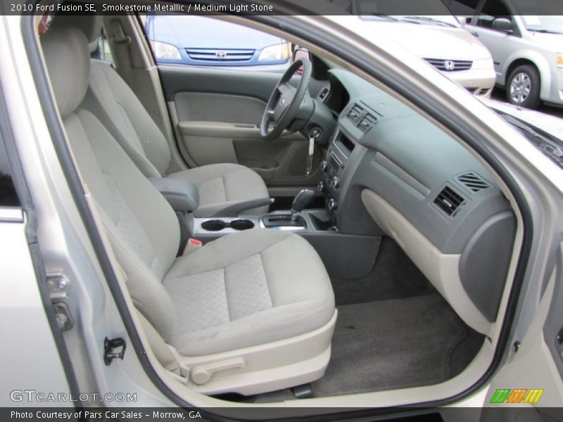 Smokestone Metallic / Medium Light Stone 2010 Ford Fusion SE