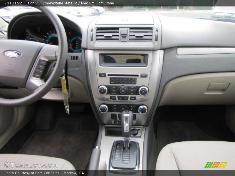 Smokestone Metallic / Medium Light Stone 2010 Ford Fusion SE